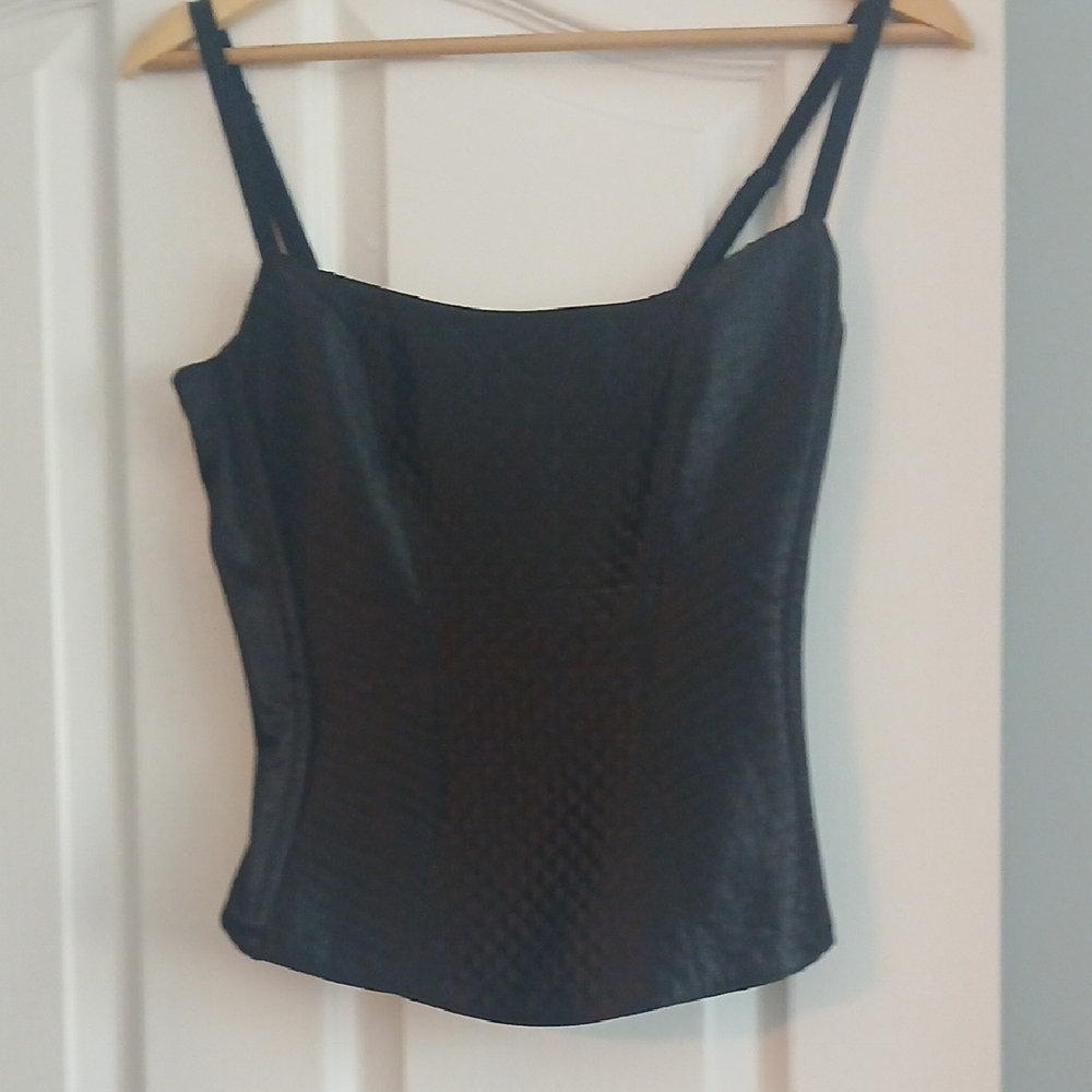 On Gossamer Elegant Black Camisole